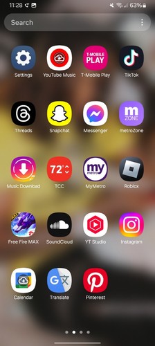 Samsung galaxy with tiktok - samsung,