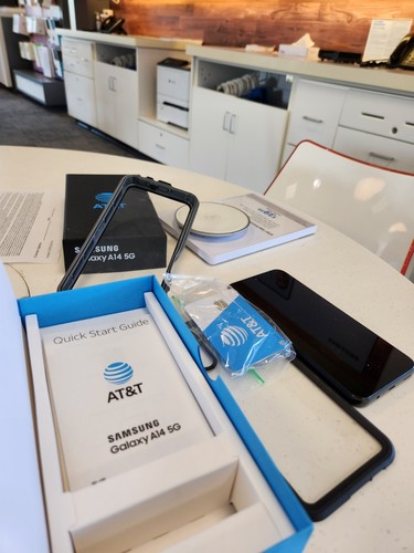 Brand new samsung black - (at&t),